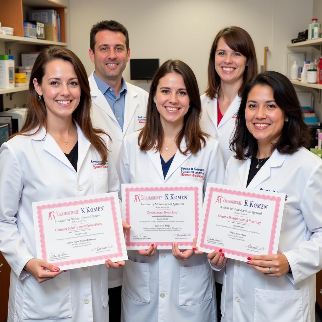 Susan G Komen Research Grants Awarded to Scientists