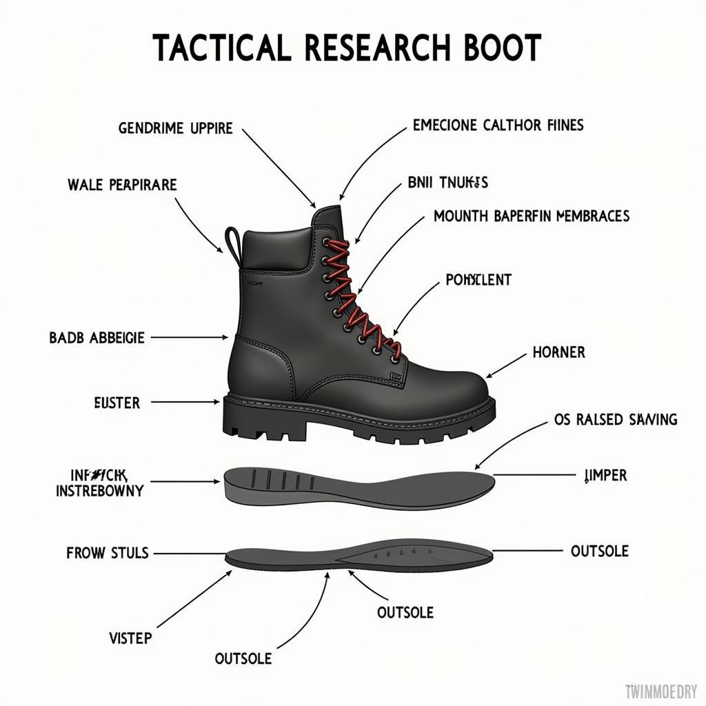 Anatomy of a tactical research boot