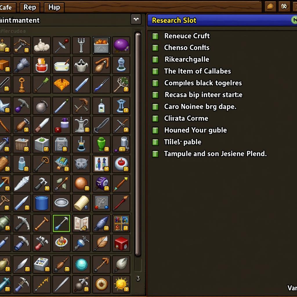 Terraria Research Guide