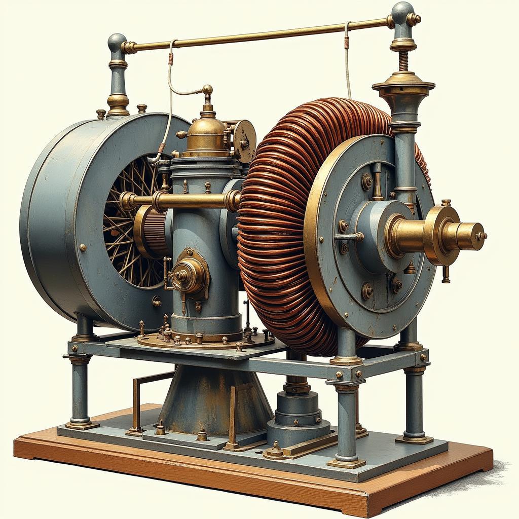 Tesla's AC Motor Invention