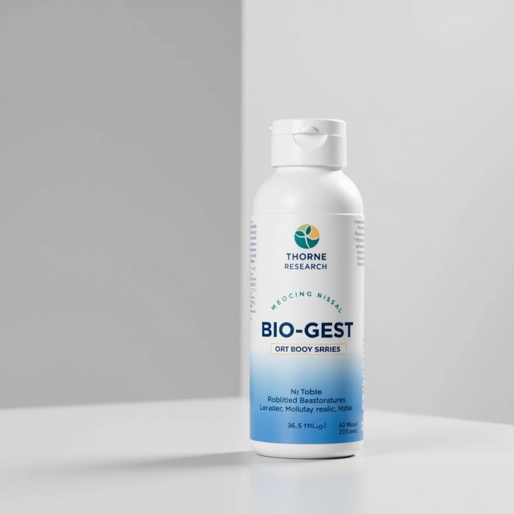 Thorne Research Bio-Gest Supplement Bottle