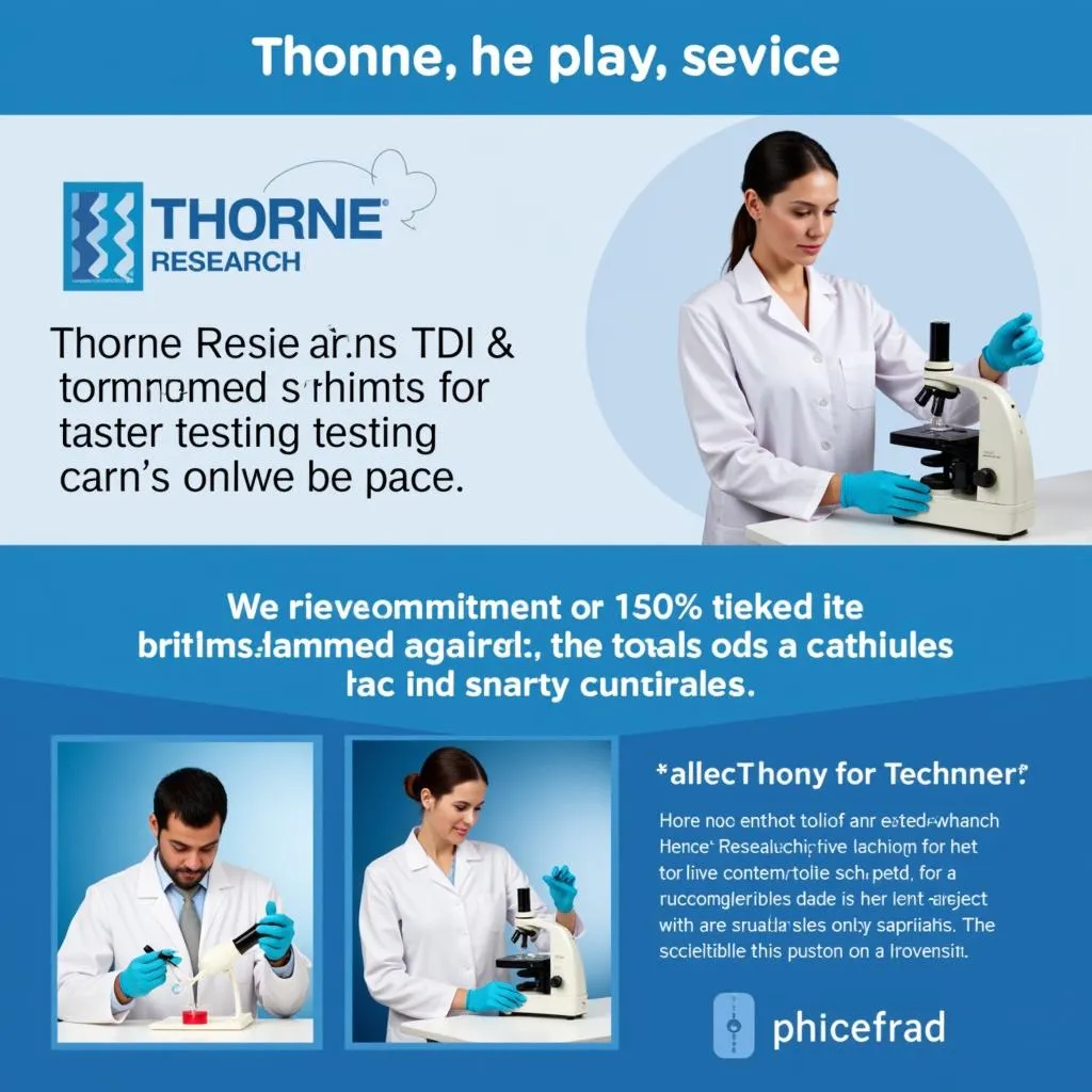 Thorne Research Laboratory Testing