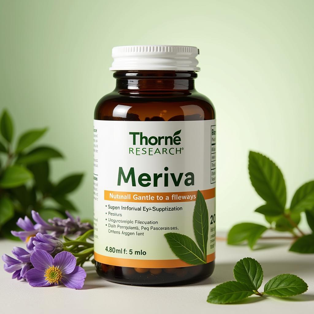 Thorne Research Meriva supplement bottle