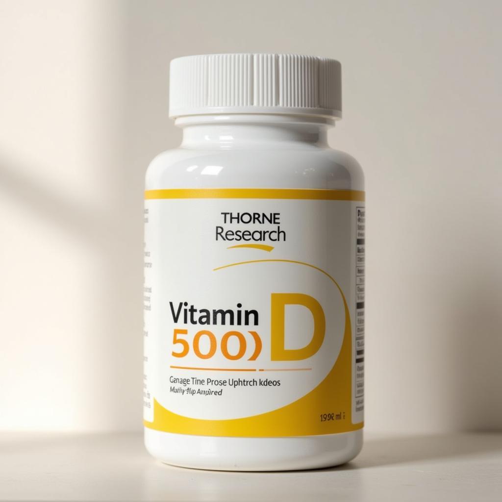 Thorne Research Vitamin D 5000 bottle