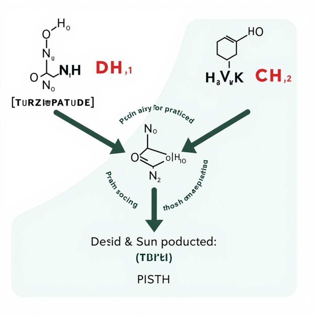 Tirzepatide molecule structure