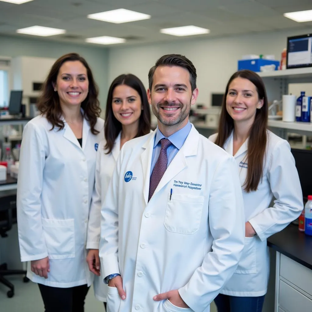 Scientists at Tower Cancer Research Foundation