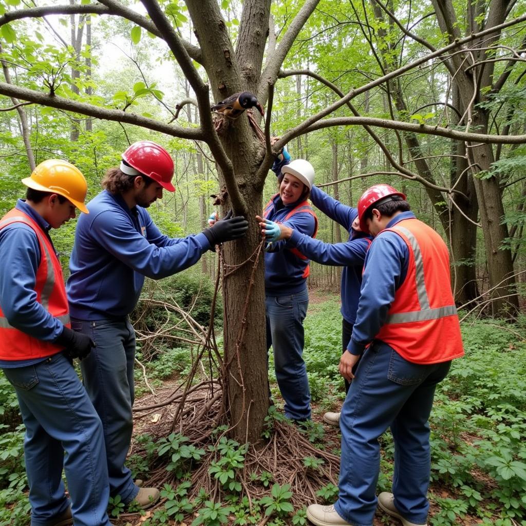 Tri-state bird rescue team in action