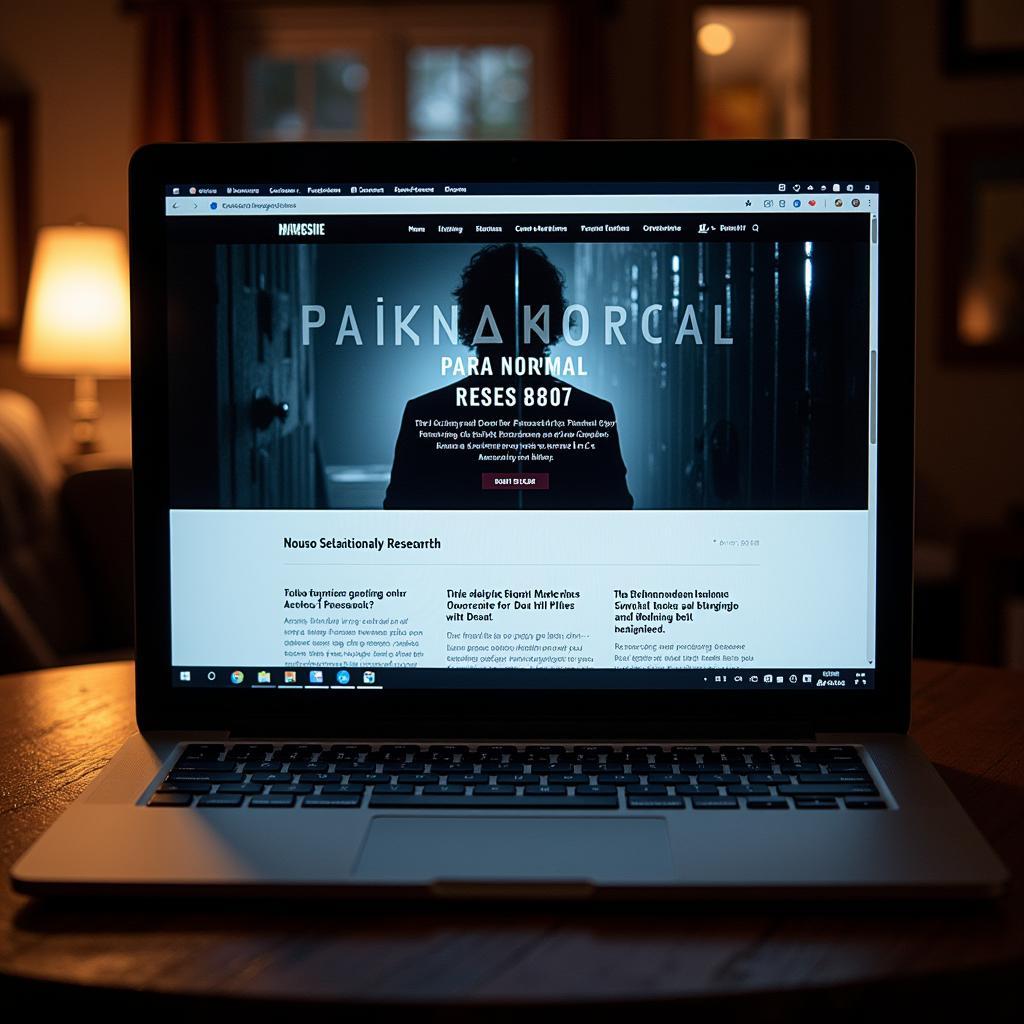 Online Resources for Paranormal Enthusiasts