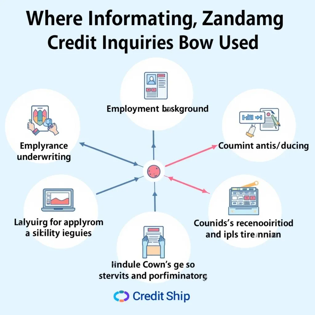 Various types of informative research credit inquiries