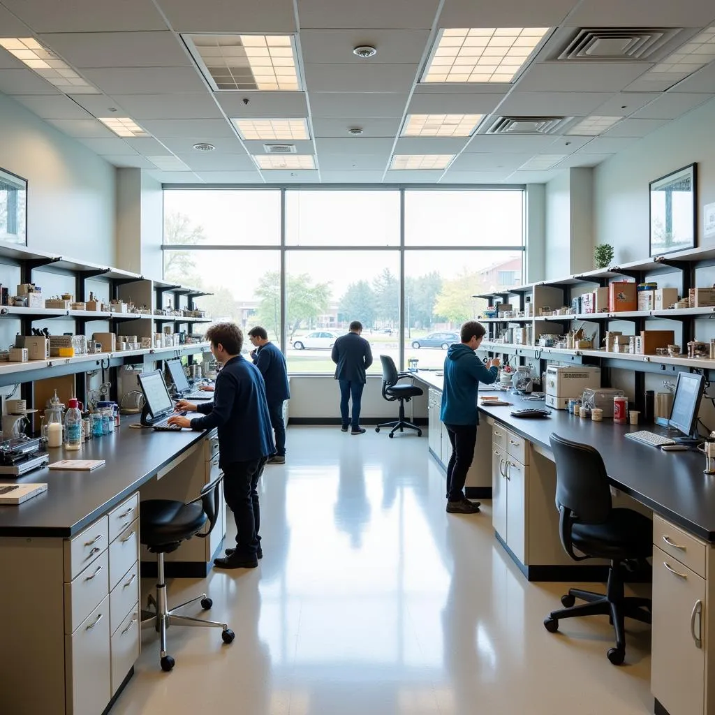 Modern research labs at UC Davis