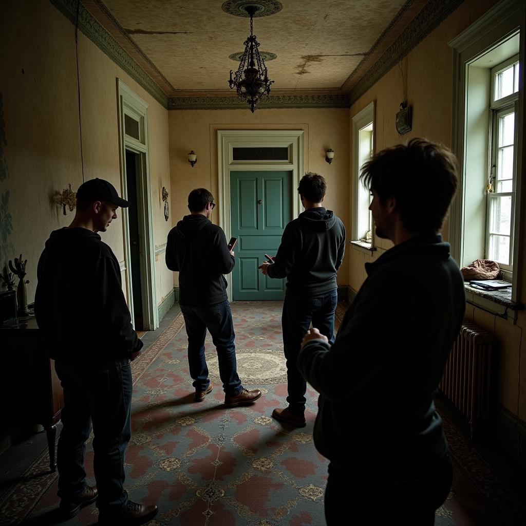 Paranormal investigation at Ucam Research Center