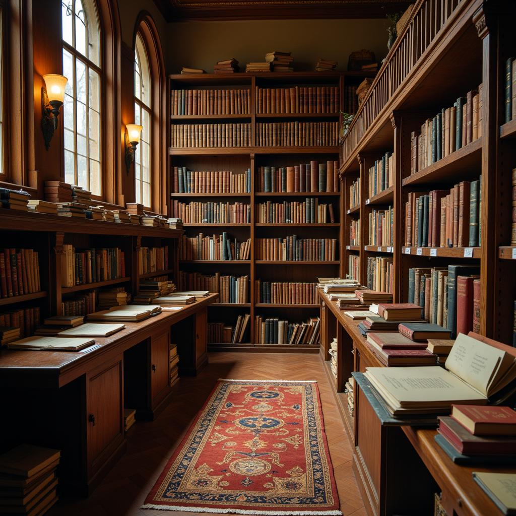 UCLA Research Library with Collection of Paranormal Books and Manuscripts