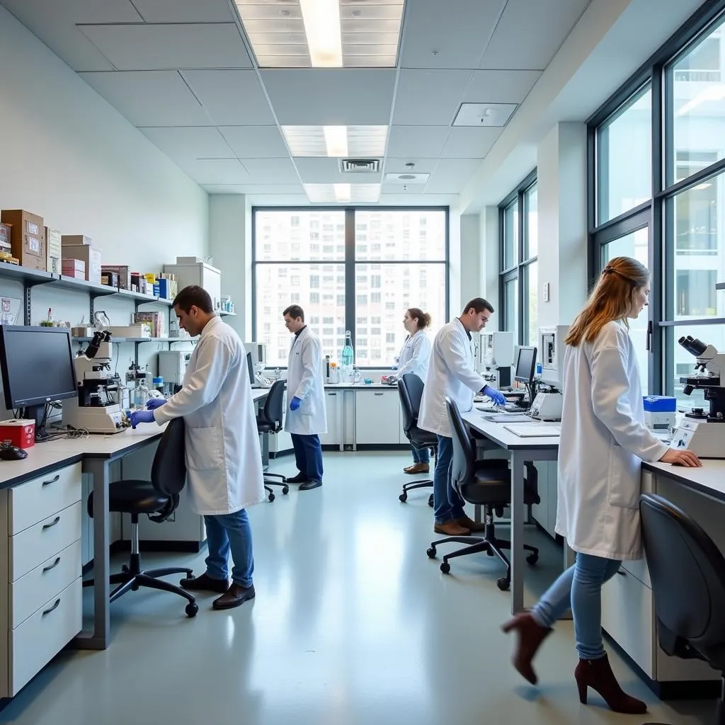 UCSF Smith Cardiovascular Research Building Research Laboratory