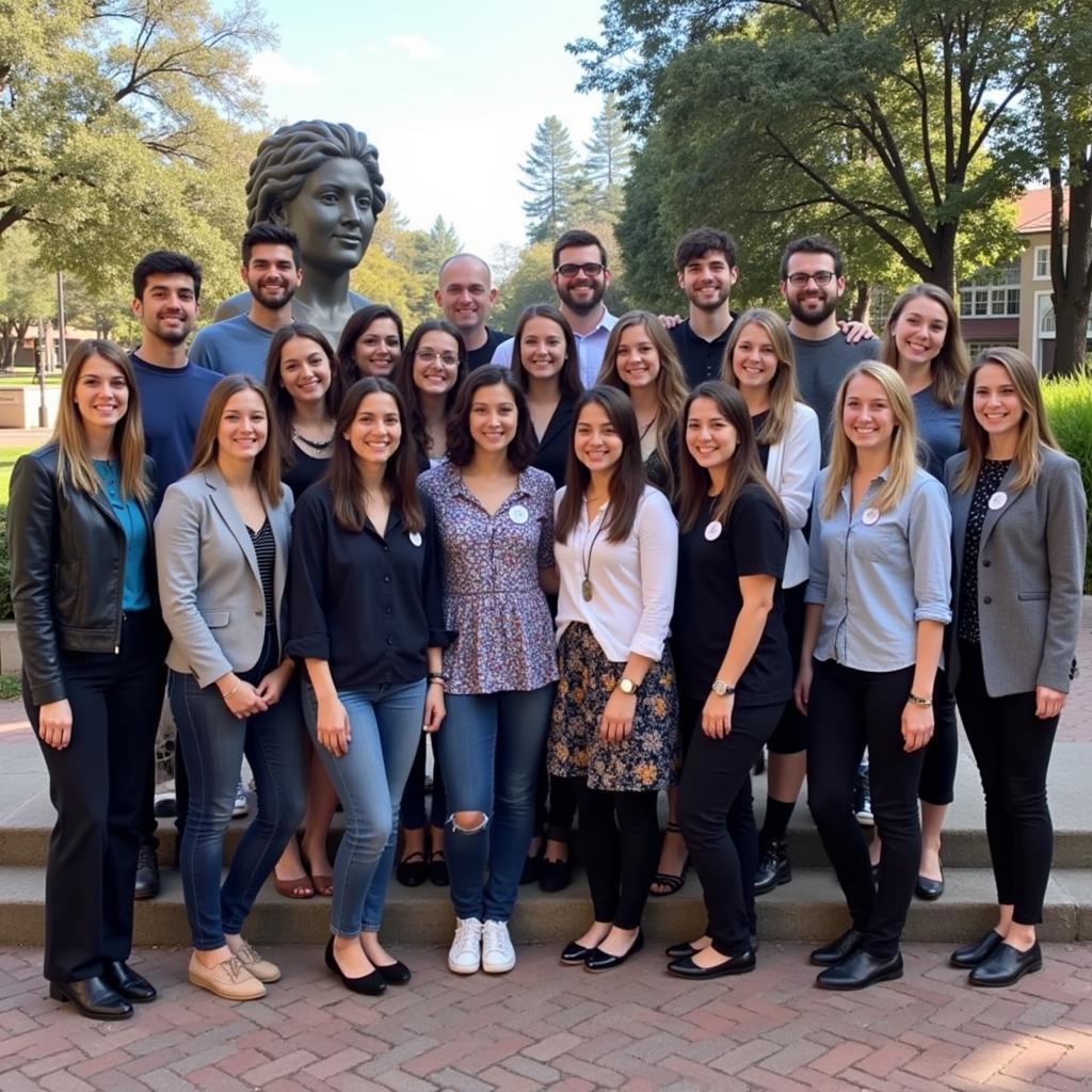 Participants and faculty gather for a group photo at the conclusion of the UCSF Summer Research Program