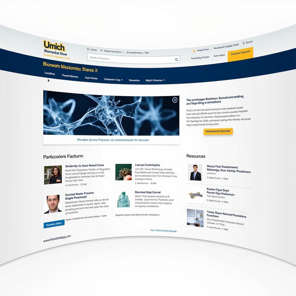 Umich Biomedical Research Store Overview