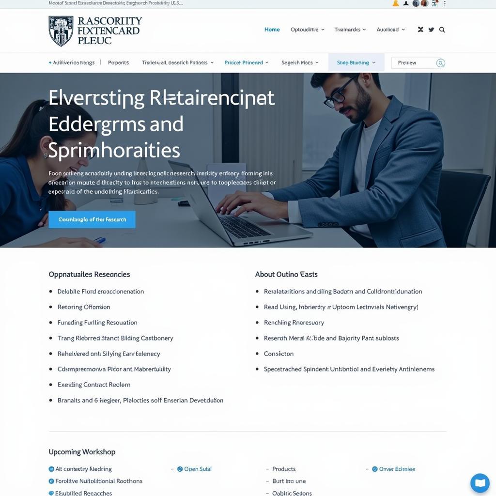 Undergraduate Research Hub Website