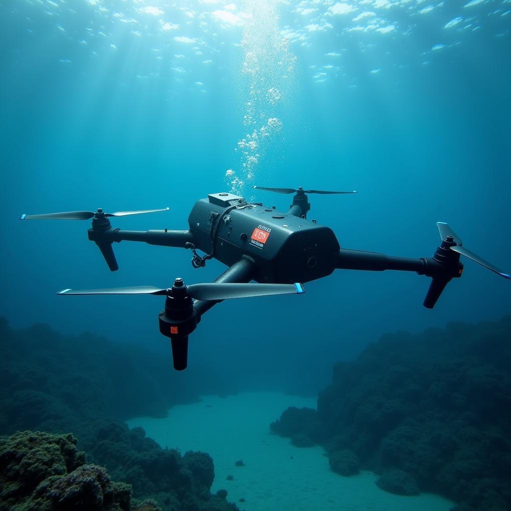 Underwater Drone Exploration