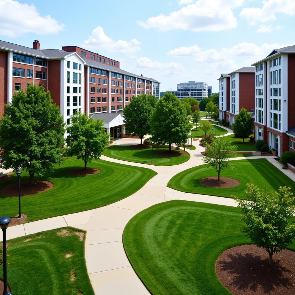 The University of North Carolina at Charlotte near SpringHill Suites