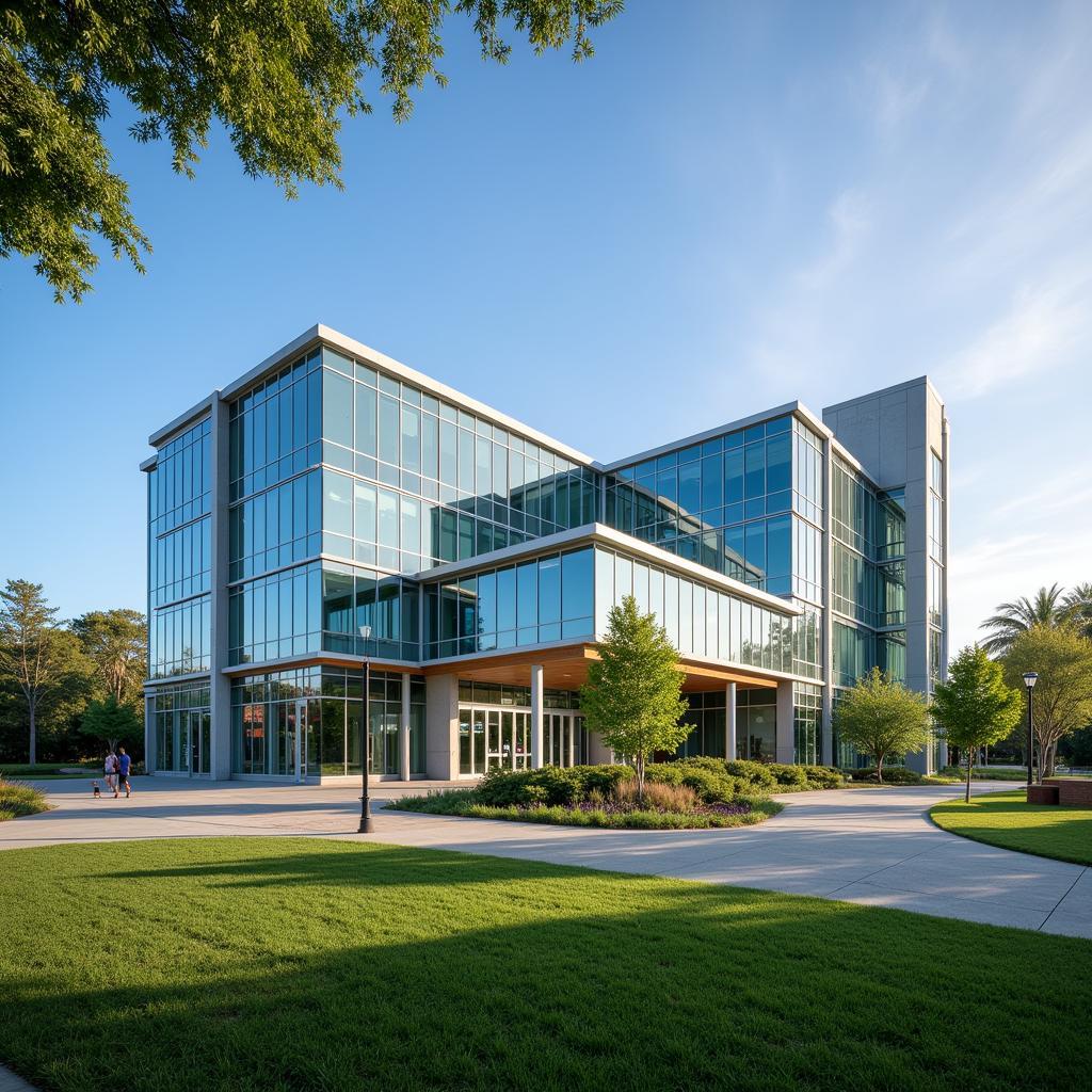 Modern research facility at the University of Florida