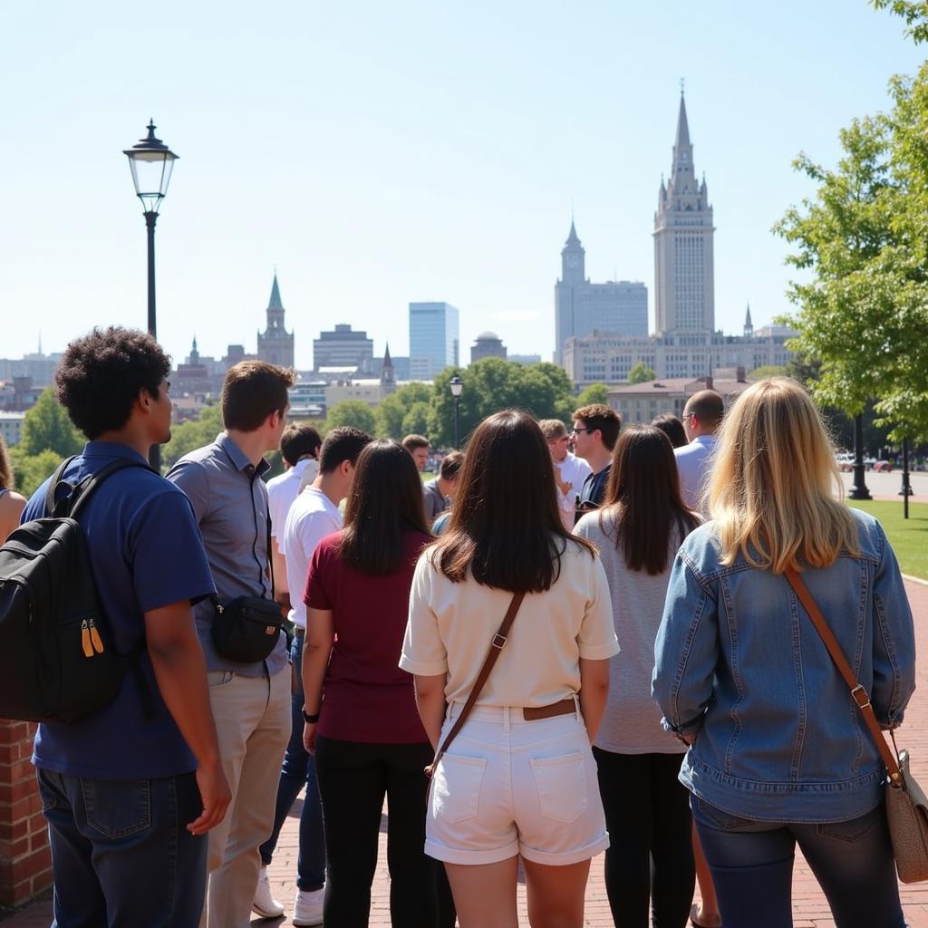 UPenn Summer Research Students Exploring Philadelphia