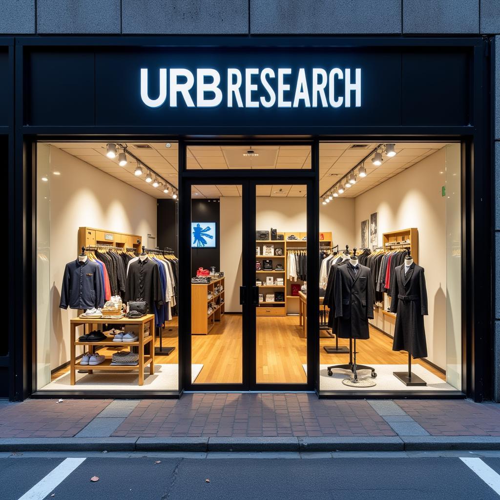 Urban Research Kyoto Storefront