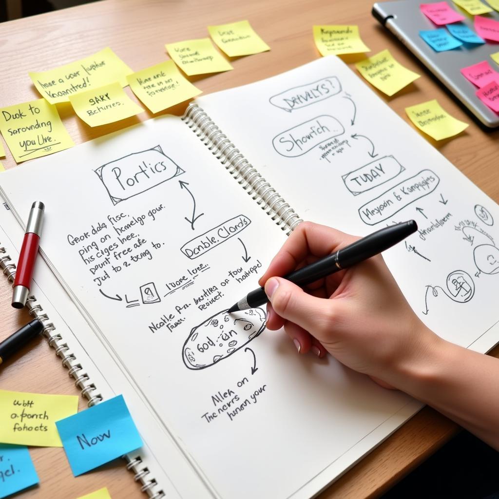 User Research Sketch Process