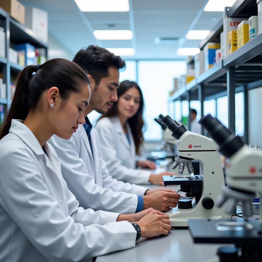 UTRGV Biomedical Research Scientists at Work