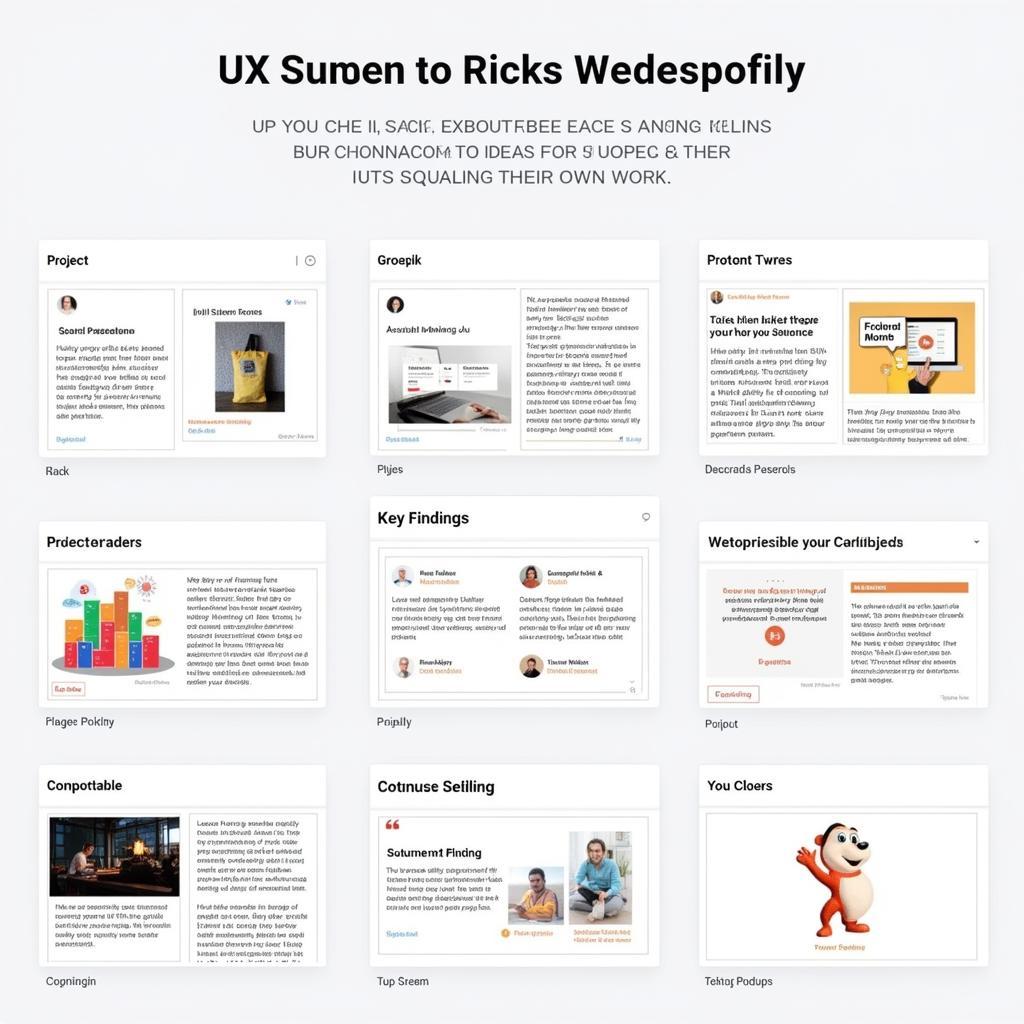 Examples of UX Research Portfolios