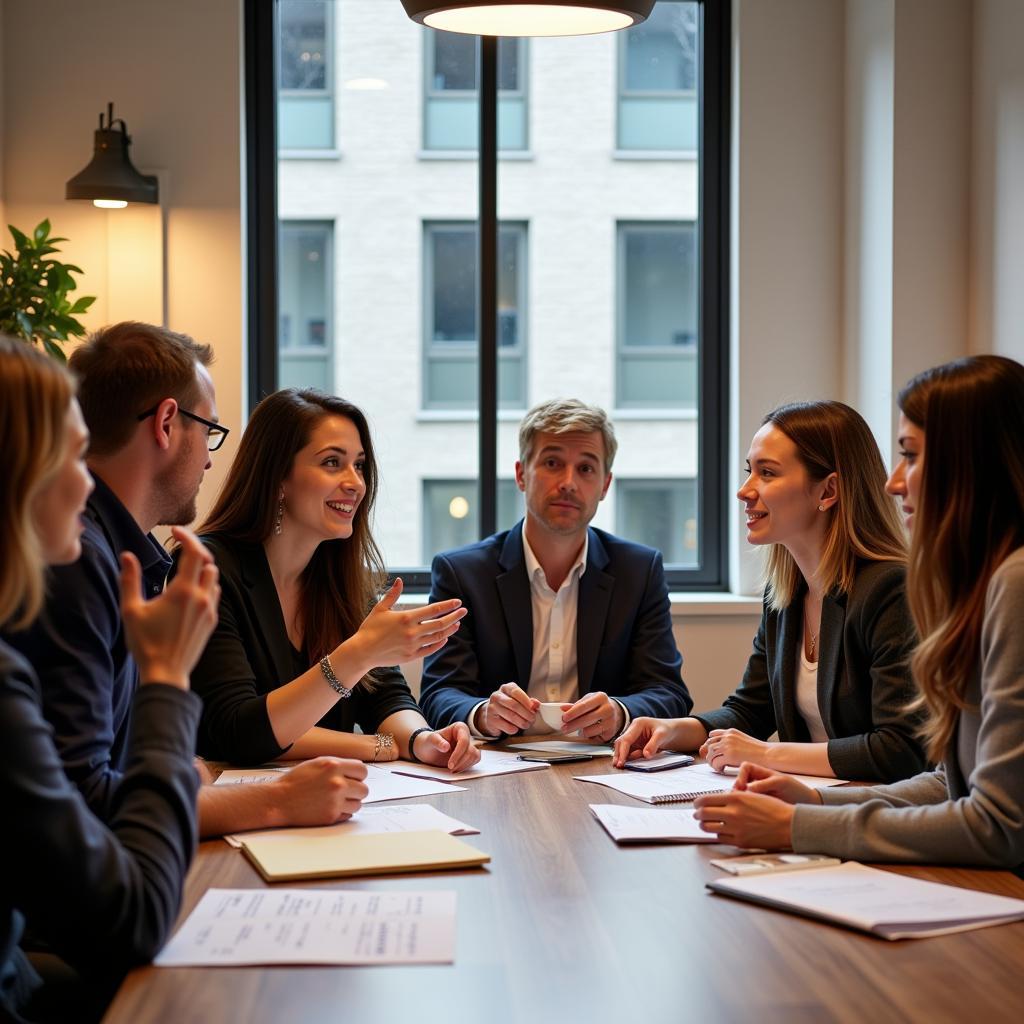 UX Research Team Collaborating