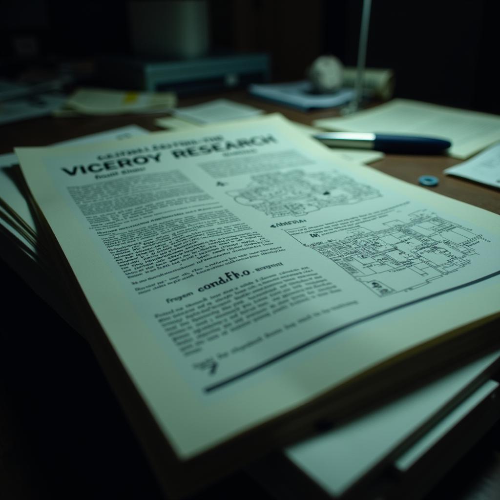 Blurred Viceroy Research Documents