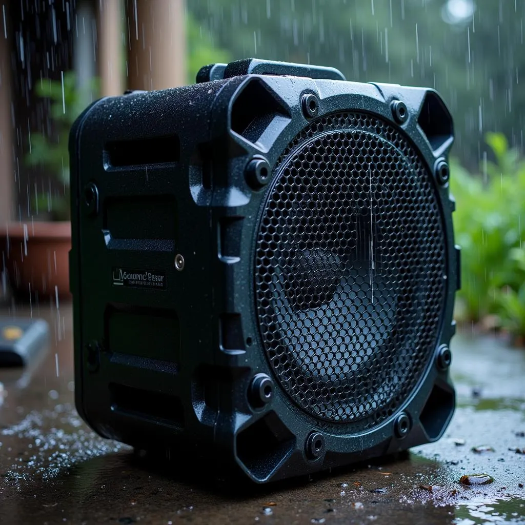 Rugged and waterproof Acoustic Research outdoor speaker