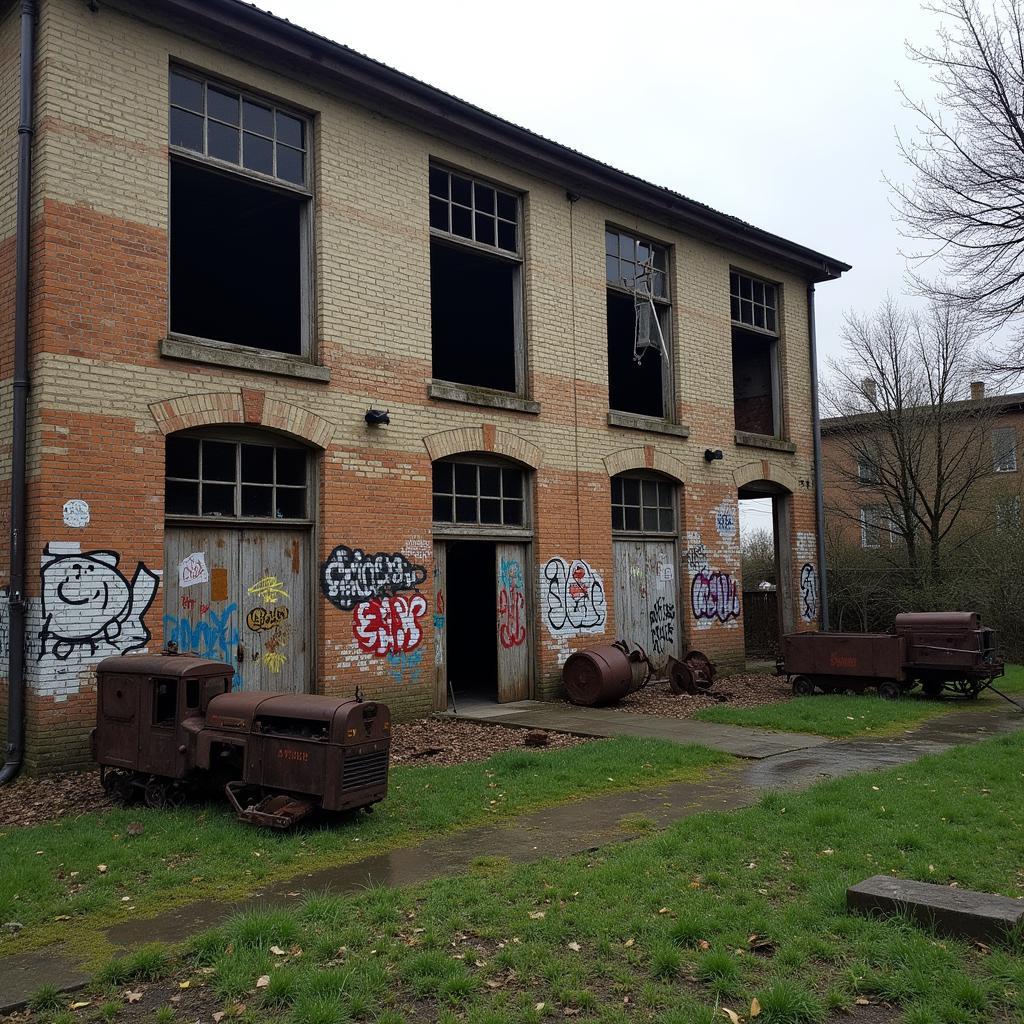 An abandoned facility believed to be connected to Westmoreland Mechanical Testing