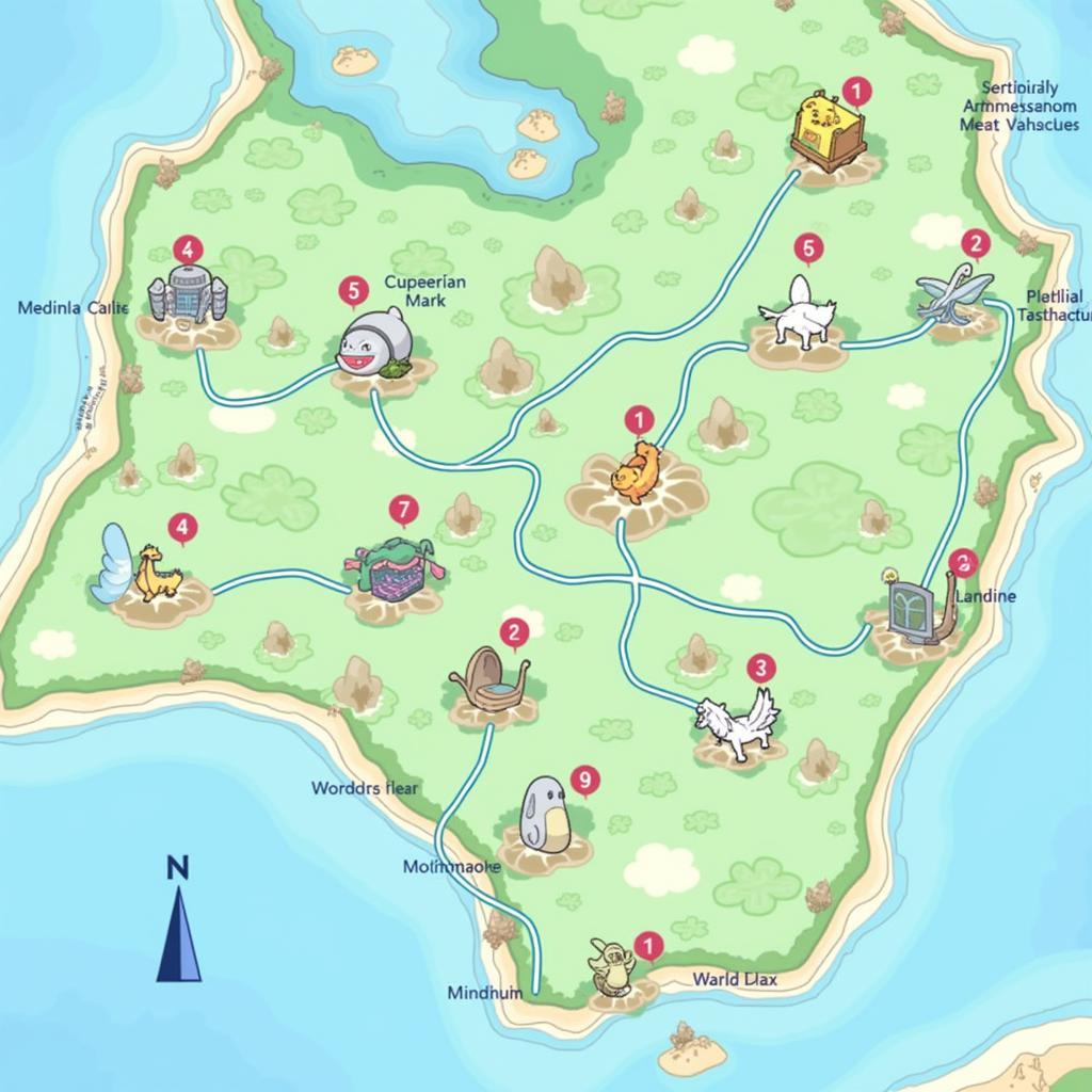 Pokémon Go World of Wonders Map