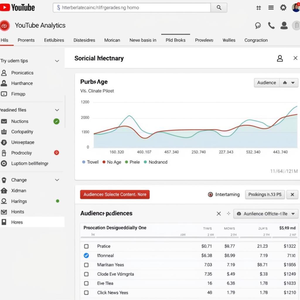 Analyzing YouTube Audience Demographics