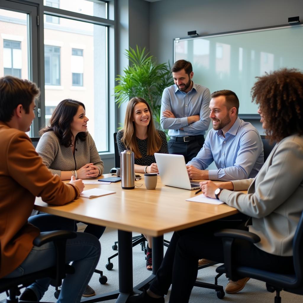 Collaborative Team Meeting at Zymo Research