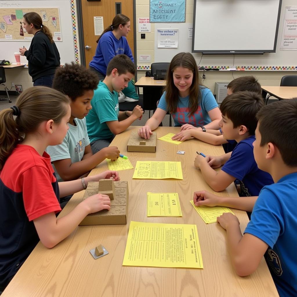 Fifth Graders Exploring the Mysteries of Ancient Egypt: Pyramids and Pharaohs