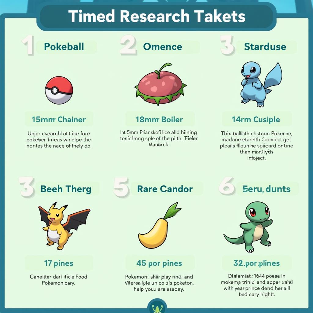 8th Anniversary Pokemon Go Timed Research Rewards