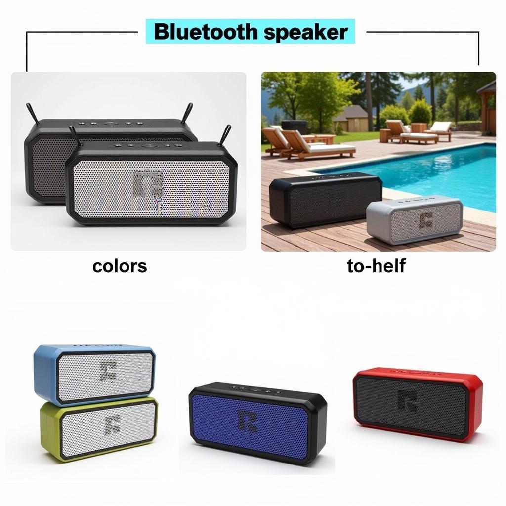 Acoustic Research Bluetooth Speakers Portable Design