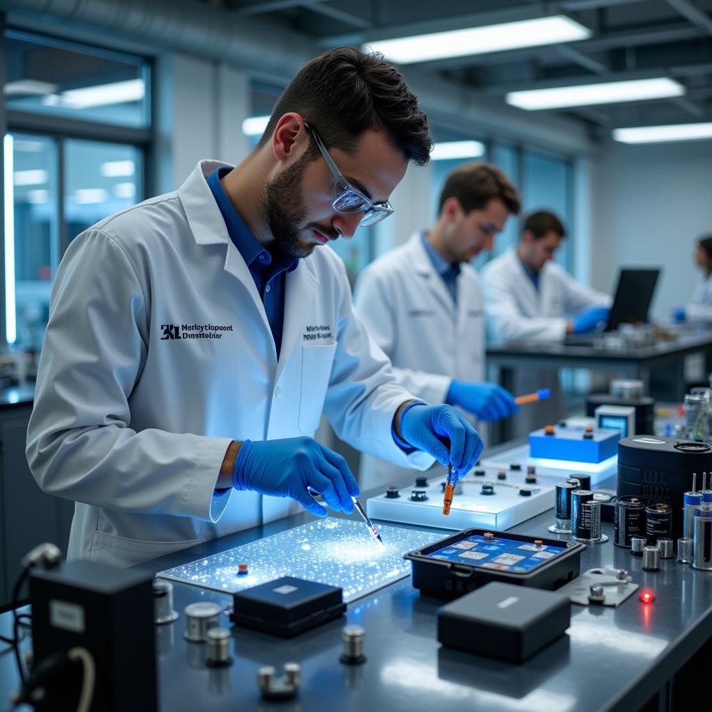 Advanced Battery Research in a Laboratory Setting