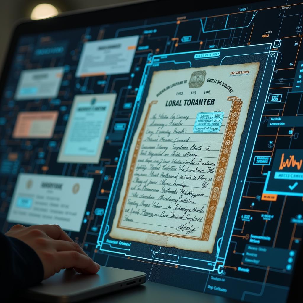 AI Powered Genealogy Research Analyzing Historical Records