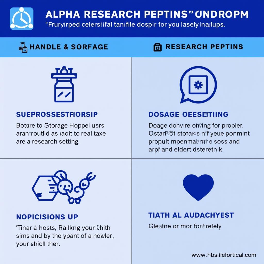 Alpha Research Peptides Safety Guidelines