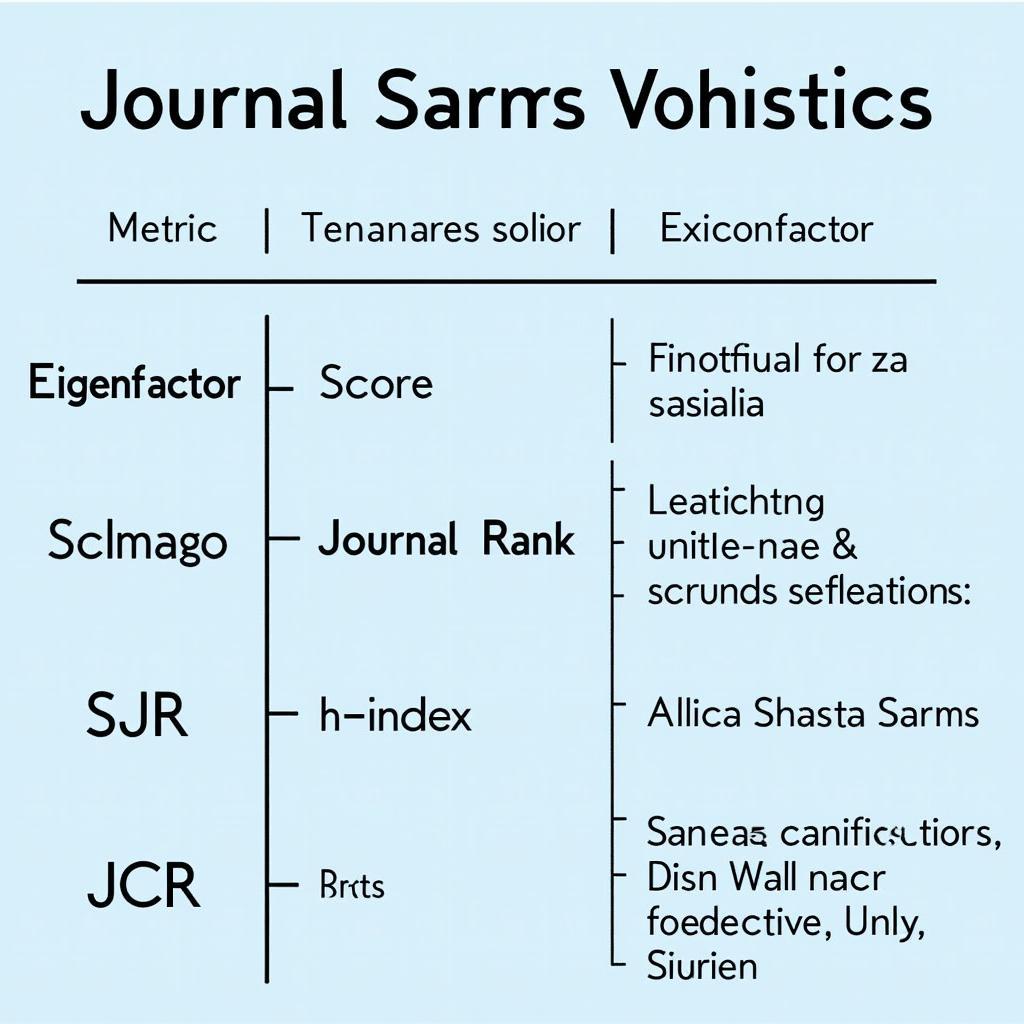 Alternative Journal Metrics Beyond Impact Factor