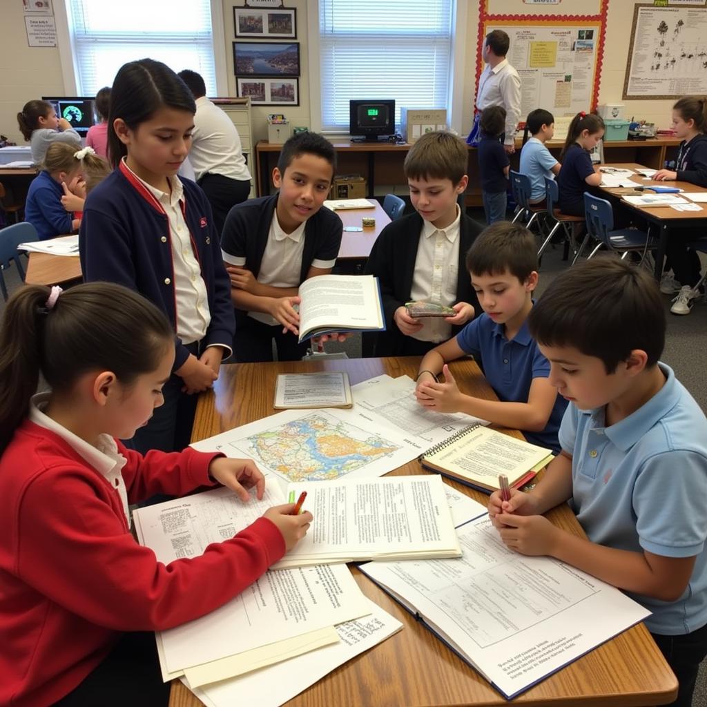 Fifth Graders Exploring American History