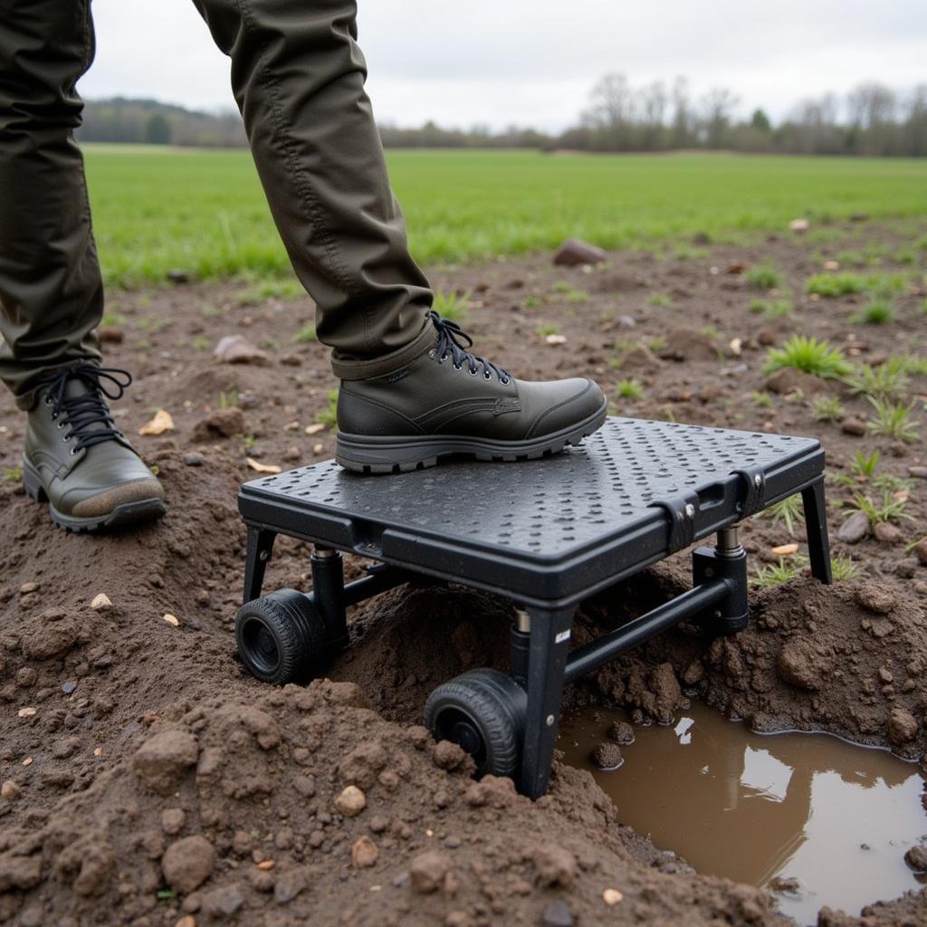 AMP Research BedStep 2 in Muddy Conditions