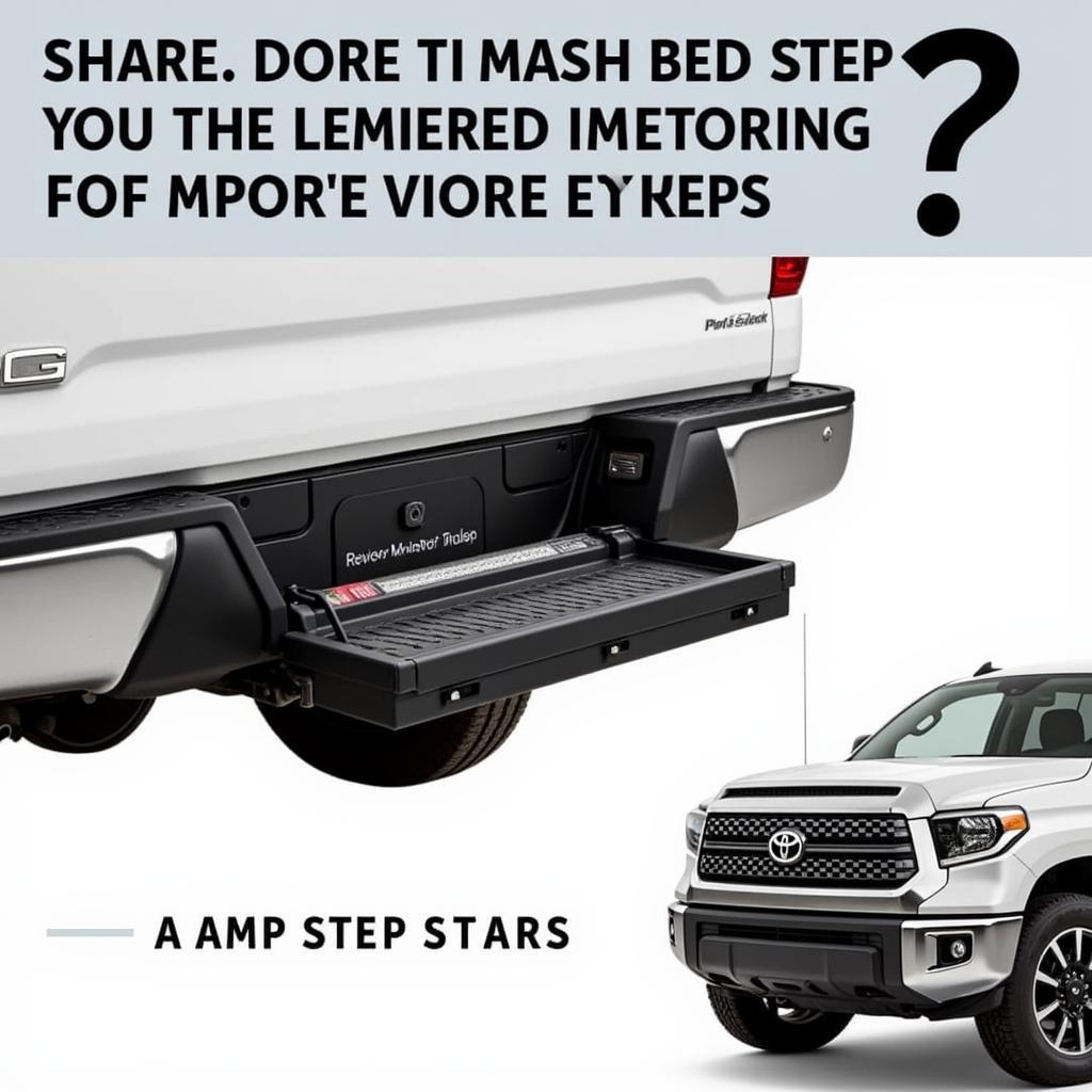 AMP Research BedStep 2 Installed on a Toyota Tundra