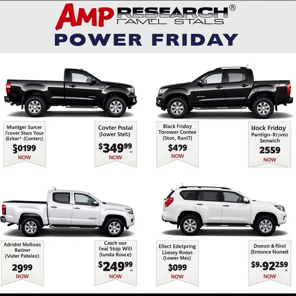 Amp Research Power Steps Black Friday Deals