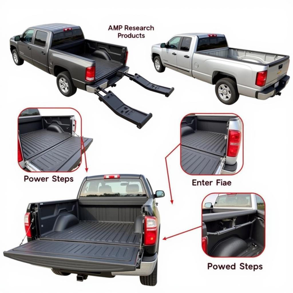 AMP Research Products Installed on a Truck