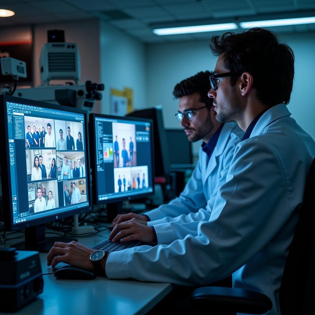 Analyzing Body Camera Footage in a Crime Lab