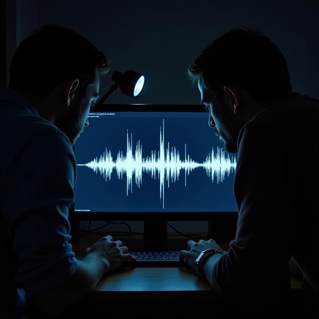 Researchers Analyzing Audio Recordings for EVP