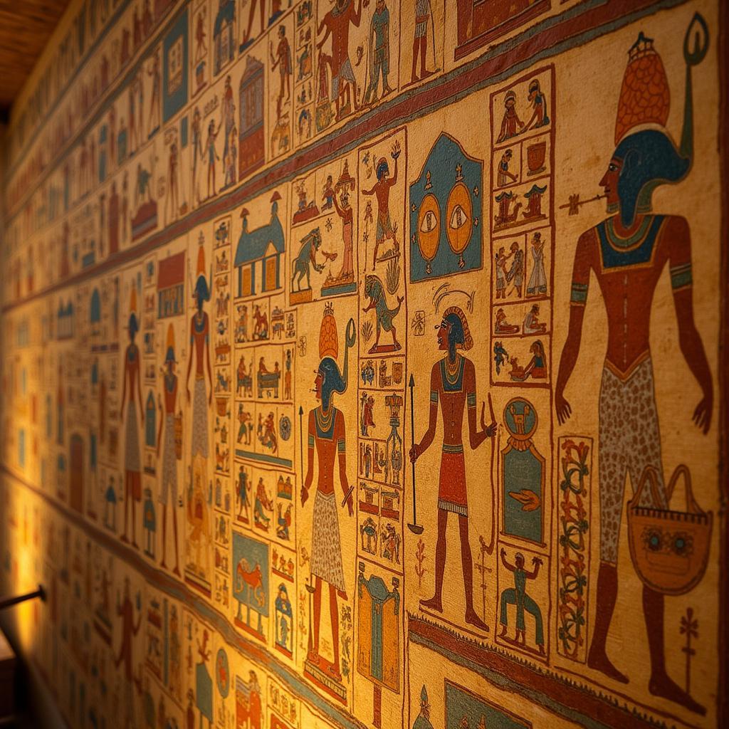 Ancient Egypt Hieroglyphs